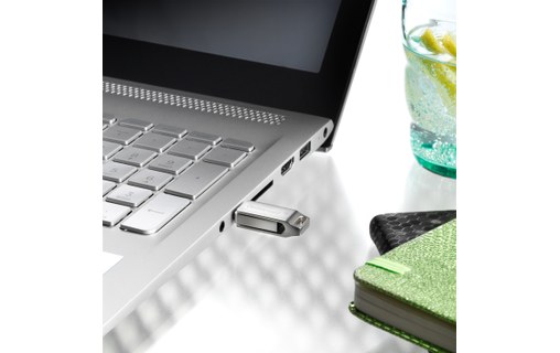 Clé USB-C et USB-A Intenso cMobile Line 128 Go - Argent - USB 3.2