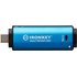Clé USB-C Kingston IronKey Vault Privacy 50C 16 Go - Bleu, Noir - USB 3.2