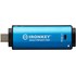 Clé USB-C Kingston IronKey Vault Privacy 50C 512 Go - Bleu, Noir - USB 3.2
