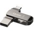 Clé USB-C et USB-A Lexar JumpDrive D400 128 Go - Gris - USB 3.2