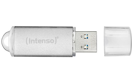 Clé USB Intenso Jet Line 128 Go - Argent - USB 3.2