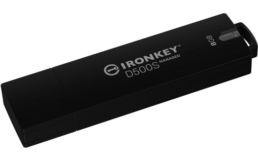 Clé USB Kingston IronKey D500SM 8 Go - Noir - USB 3.2