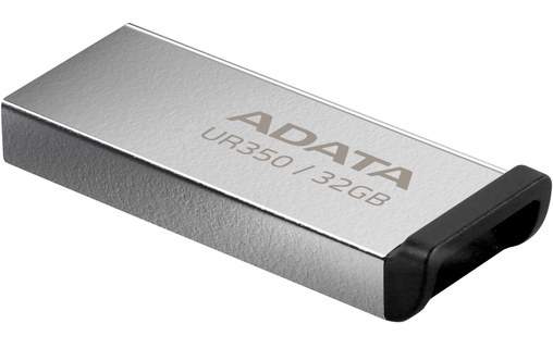 Clé USB ADATA UR350 32 Go - Noir - USB 3.2