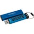 Clé USB Kingston IronKey Keypad 200 256 Go - Bleu - USB 3.2