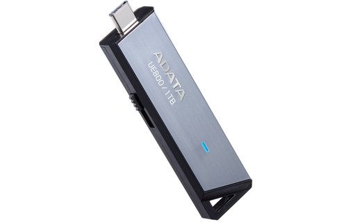 Clé USB-C ADATA UE800 1 To - Argent - USB 3.2