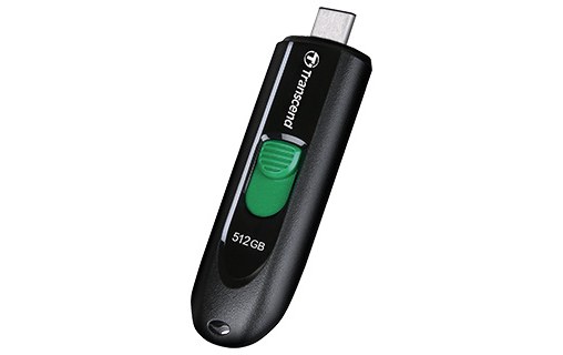 Clé USB-C Transcend JetFlash 790C 512 Go - Noir - USB 3.2