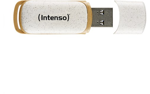 Clé USB Intenso Green Line 32 Go - Beige, Brun - USB 3.2