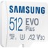 Carte microSDXC Samsung EVO Plus (2024) 512 Go avec adaptateur SD, UHS-I, V30