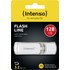 Clé USB-C Intenso Flash Line 128 Go - Blanc - USB 3.2