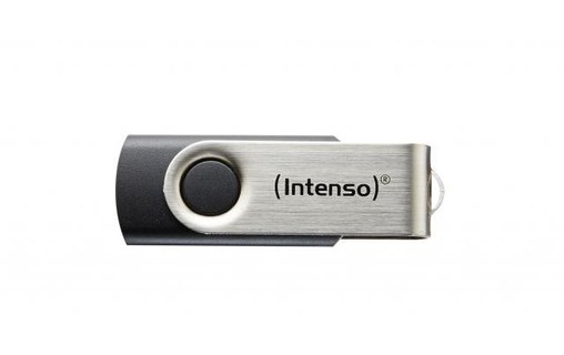 Clé USB Intenso Basic Line 64 Go - Argent, Noir - USB 2.0