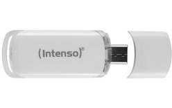 Clé USB-C Intenso Flash Line 128 Go - Blanc - USB 3.2