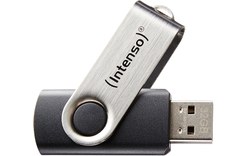 Clé USB Intenso Basic Line 8 Go - Argent, Noir - USB 2.0