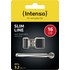 Clé USB Intenso Slim Line 16 Go - Noir - USB 3.2