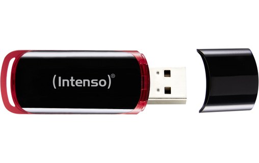 Clé USB Intenso Business Line 32 Go - Noir, Rouge - USB 2.0