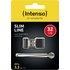 Clé USB Intenso Slim Line 32 Go - Noir - USB 3.2