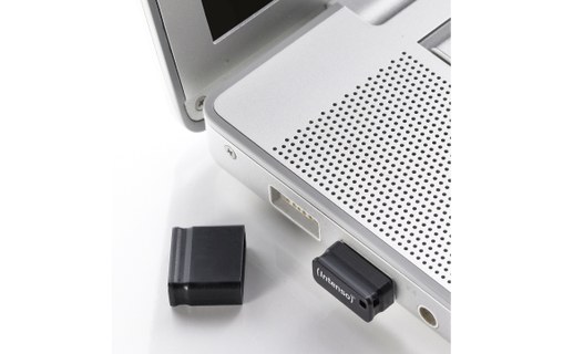 Clé USB Intenso Slim Line 64 Go - Noir - USB 3.2