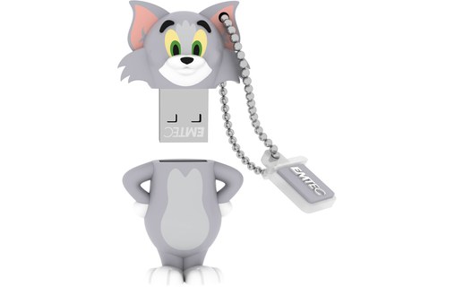 Clé USB Emtec Hanna Barbera - Tom 16 Go - Brun - USB 2.0