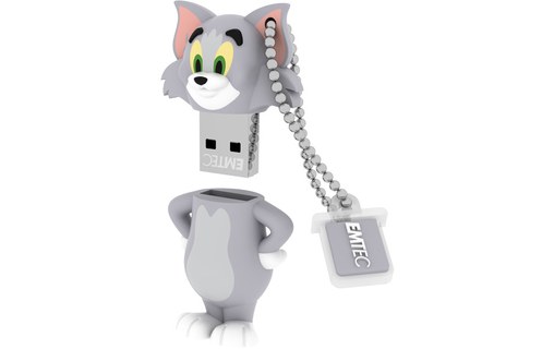 Clé USB Emtec Hanna Barbera - Tom 16 Go - Brun - USB 2.0
