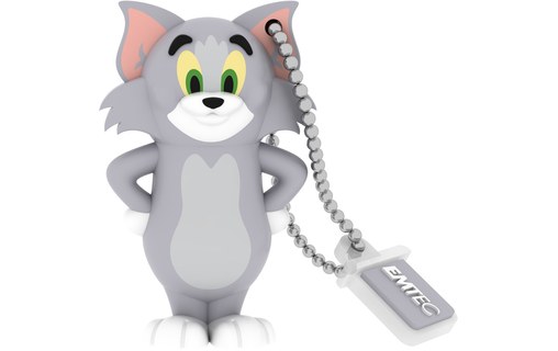Clé USB Emtec Hanna Barbera - Tom 16 Go - Brun - USB 2.0