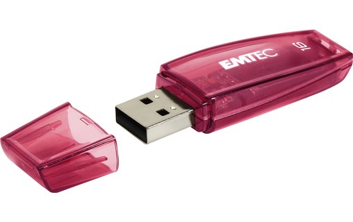 Clé USB Emtec C410 16 Go - Rouge - USB 2.0
