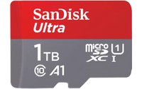 Carte microSDXC SanDisk Ultra 1 To avec adaptateur SD, UHS-I