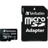 Carte microSDXC Verbatim Premium 256 Go avec adaptateur SD