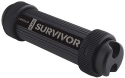 Clé USB Corsair Flash Survivor Stealth v2 128 Go - Noir - USB 3.2