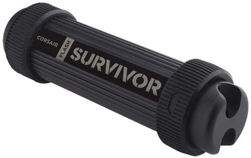 Clé USB Corsair Flash Survivor Stealth v2 128 Go - Noir - USB 3.2