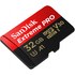 Carte microSDHC SanDisk Extreme Pro 32 Go avec adaptateur SD, UHS-I, V30