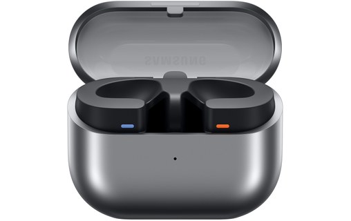 Écouteurs sans fil Samsung Galaxy Buds3 à réduction de bruit, Argent - Bluetooth