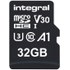 Carte microSDHC Integral UltimaPro 32 Go avec adaptateur SD, UHS-I, V30