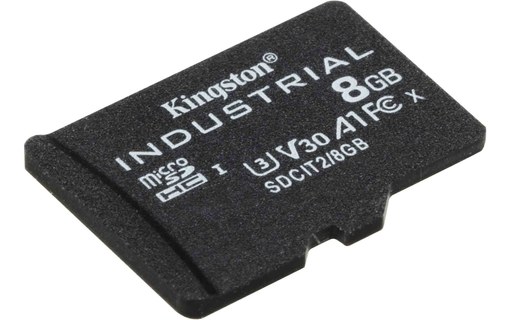 Carte microSDHC Kingston Industrial 8 Go, UHS-I, V30