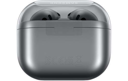 Écouteurs sans fil Samsung Galaxy Buds3 à réduction de bruit, Argent - Bluetooth