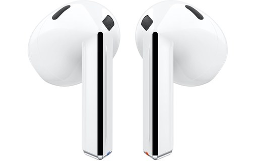 Écouteurs sans fil Samsung Galaxy Buds3 à réduction de bruit, Blanc - Bluetooth