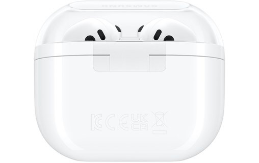 Écouteurs sans fil Samsung Galaxy Buds3 à réduction de bruit, Blanc - Bluetooth