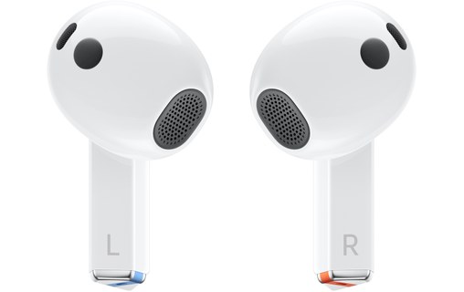 Écouteurs sans fil Samsung Galaxy Buds3 à réduction de bruit, Blanc - Bluetooth