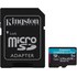 Carte microSD Kingston Canvas Go Plus 1 To avec adaptateur SD, UHS-I, V30