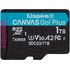 Carte microSD Kingston Canvas Go Plus 1 To, UHS-I, V30