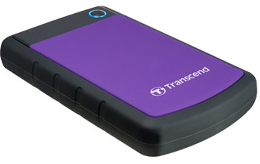 Transcend StoreJet 25H3 4 To - Violet - Disque dur externe