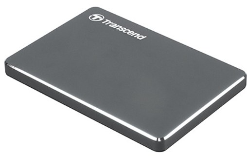 Transcend StoreJet 25C3 2 To - Gris - Disque dur externe