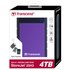 Transcend StoreJet 25H3 4 To - Violet - Disque dur externe
