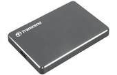 Transcend StoreJet 25C3 1 To - Gris - Disque dur externe