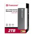 Transcend StoreJet 25C3 2 To - Gris - Disque dur externe