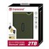 Transcend StoreJet 25M3 2 To - Vert - Disque dur externe