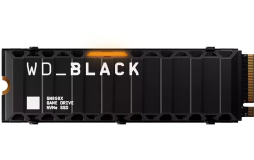 Western Digital WD Black SN850X 8 To SSD M.2 2280 NVMe PCIe 4.0 avec dissipateur