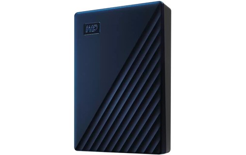 Western Digital My Passport pour Mac 6 To - Bleu - Disque dur externe