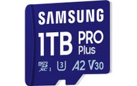 Carte microSDXC Samsung PRO Plus (2024) 1 To avec adaptateur SD, UHS-I, V30