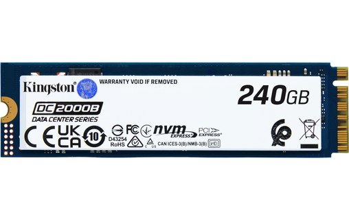 Kingston DC2000B 240 Go - SSD M.2 2280 NVMe PCIe 4.0 TLC