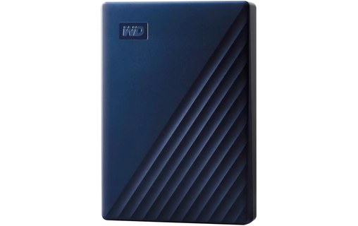 Western Digital My Passport pour Mac 6 To - Bleu - Disque dur externe