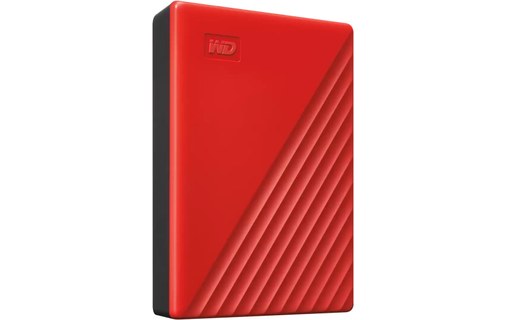 Western Digital My Passport 6 To - Rouge - Disque dur externe